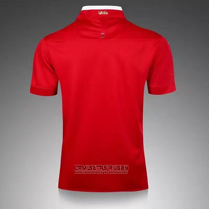 Camiseta British & Irish Lions Rugby 2017 Entrenamiento Rojo